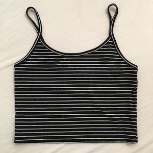 American Eagle Cropped Tank Top Medium